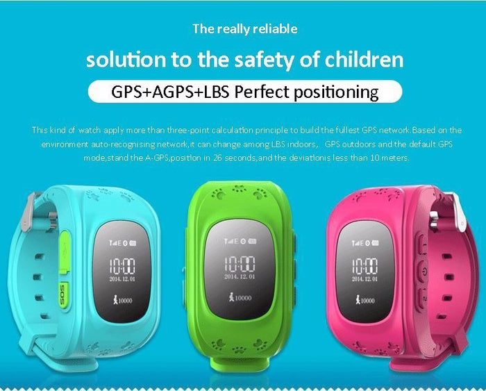 2018 GPS Camouflage Smart baby watch Phone Tracker
