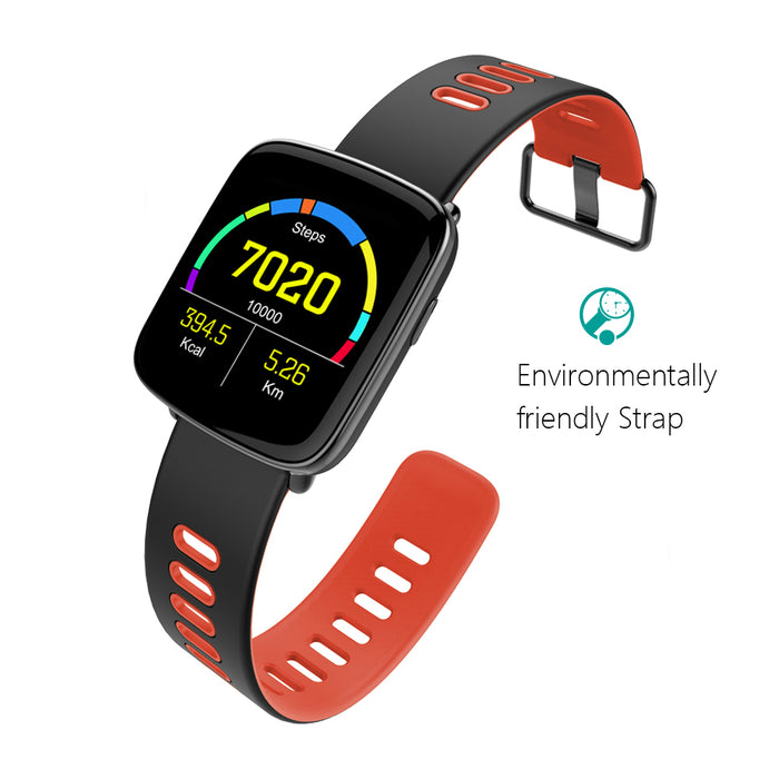 IP68 WaterProof Smart Watch With Fitness Tracker Mode For IOS &  Android