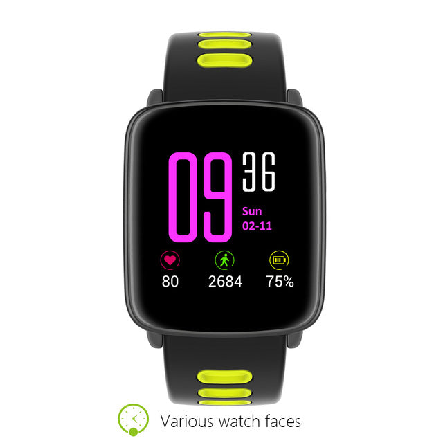 IP68 WaterProof Smart Watch With Fitness Tracker Mode For IOS &  Android