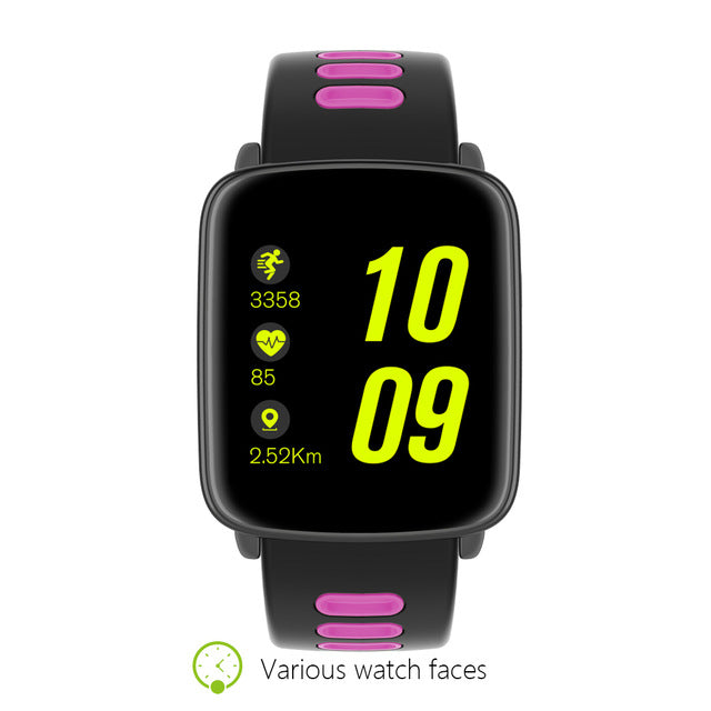 IP68 WaterProof Smart Watch With Fitness Tracker Mode For IOS &  Android