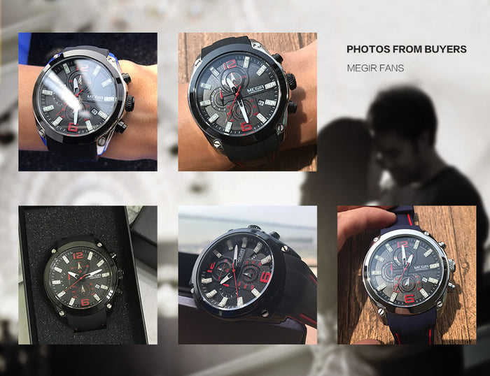 Megir Men's Chronograph  Watch