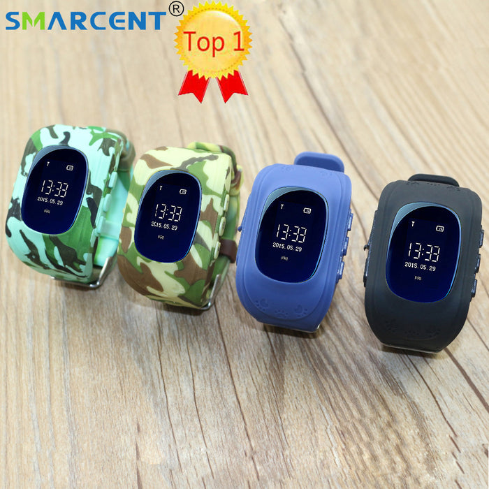 2018 GPS Camouflage Smart baby watch Phone Tracker