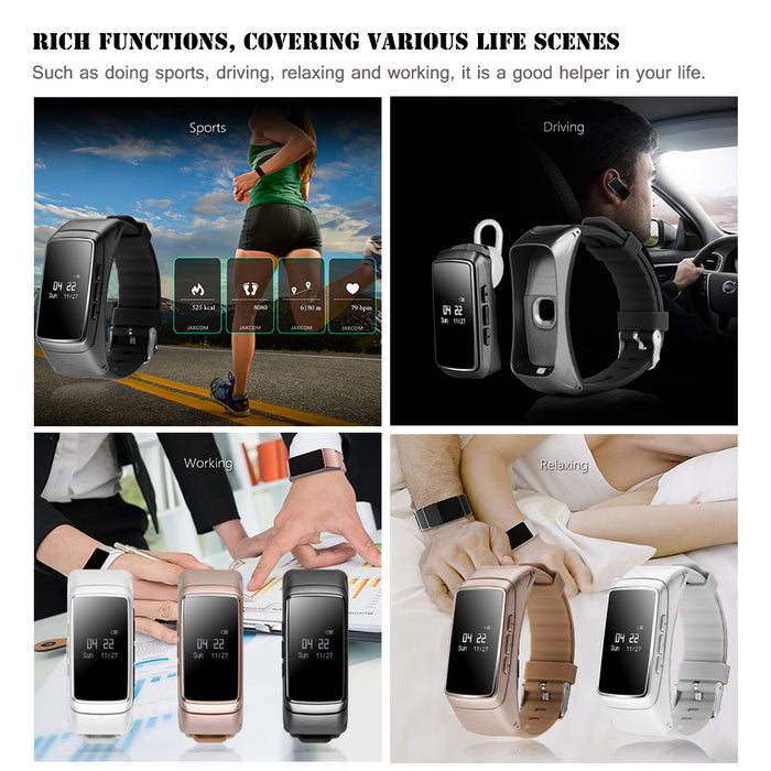 FORNORM 2 in 1  Bluetooth Smart Watch