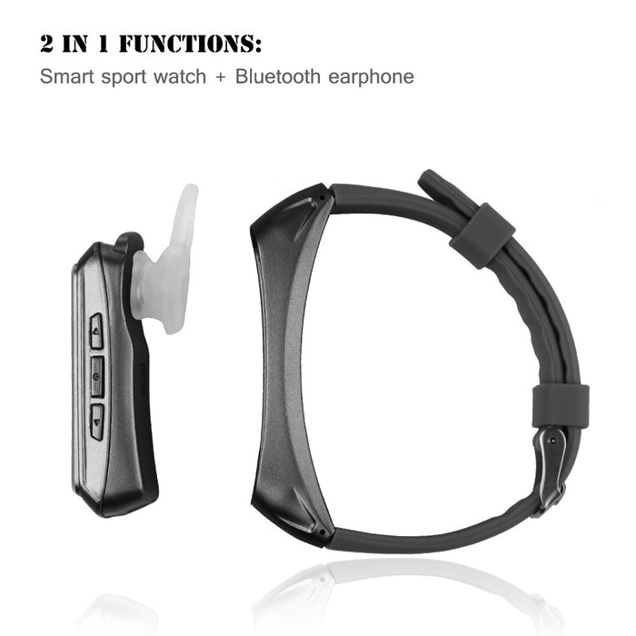 FORNORM 2 in 1  Bluetooth Smart Watch