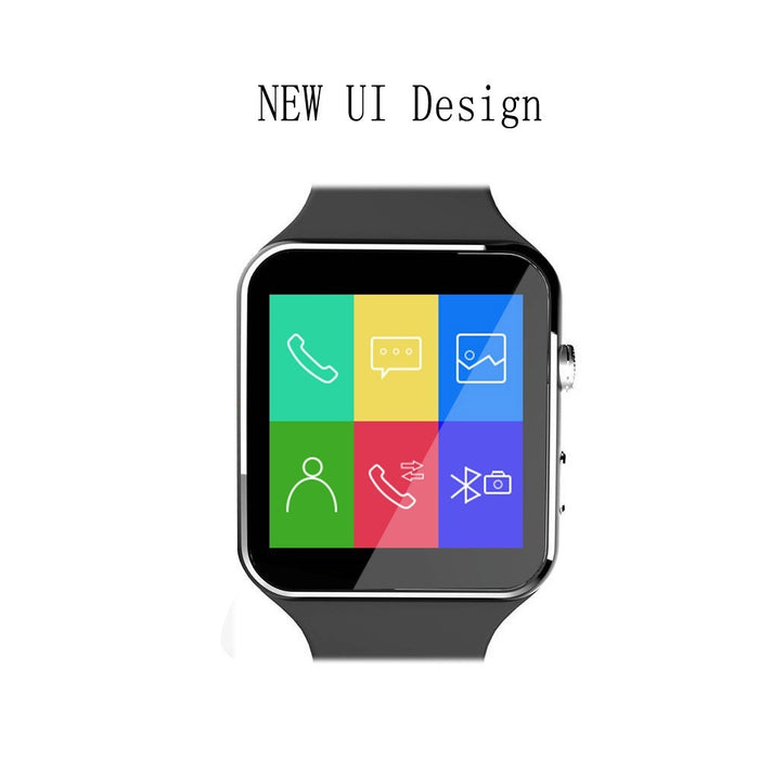 Bluetooth Smart Watch X6 Sport Passometer Smartwatch with Camera by NAIKU