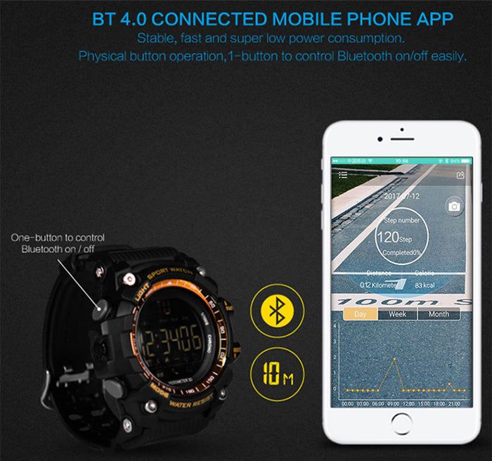 Time Owner Bluetooth Clock EX16 Smart Watch