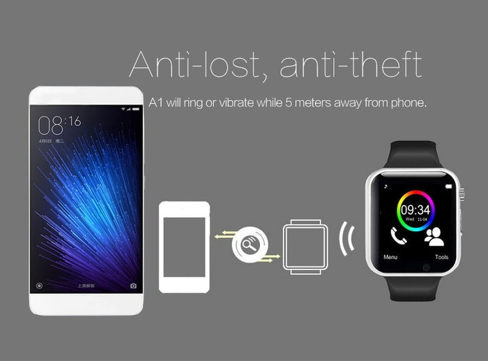 Sport Pedometer with SIM Camera Smartwatch