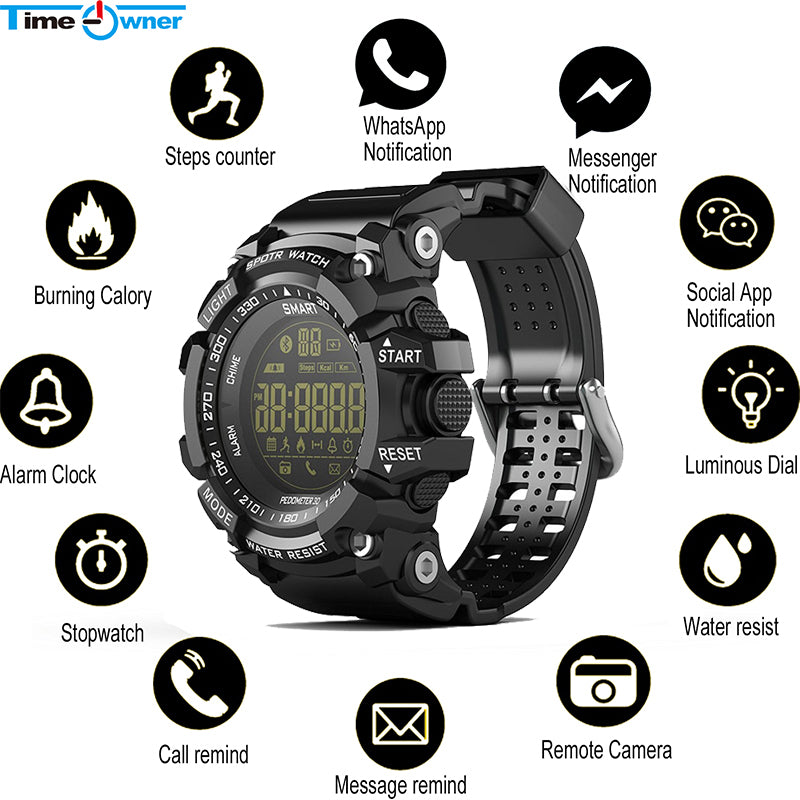 Time Owner Bluetooth Clock EX16 Smart Watch