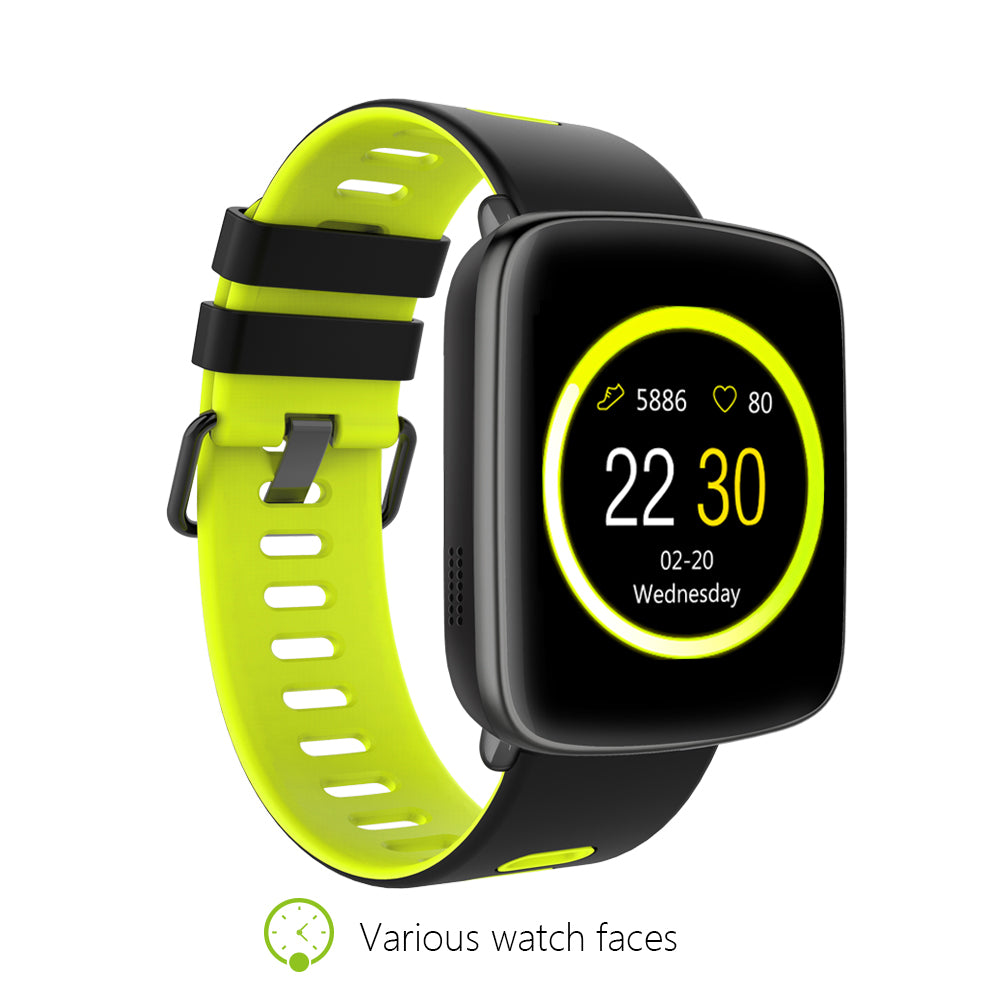 IP68 WaterProof Smart Watch With Fitness Tracker Mode For IOS &  Android