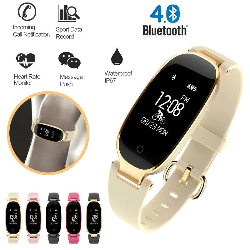 Bluetooth Waterproof S3 Smart Watch Fashion for Women