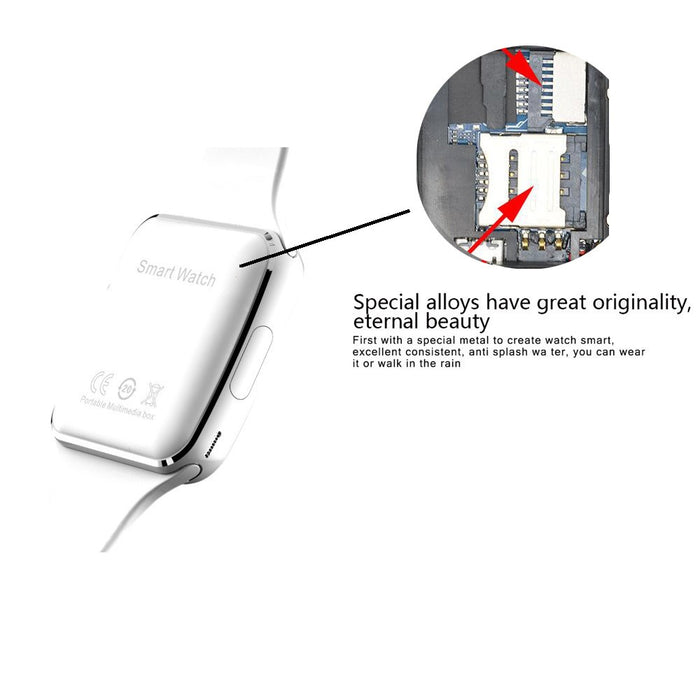 Bluetooth Smart Watch X6 Sport Passometer Smartwatch with Camera by NAIKU